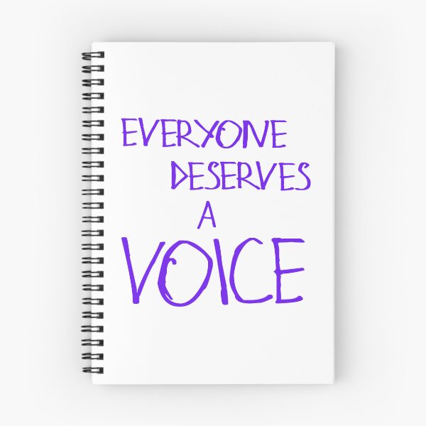 Item preview, Everyone Deserves A Voice designed and sold by kinpirks.