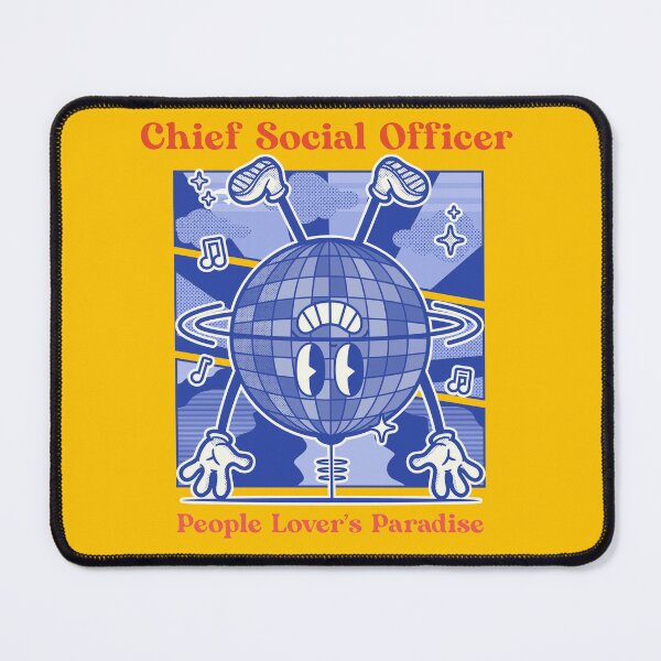 Item preview, Chief Social Officer: People Lover's Paradise designed and sold by HaileyLow.