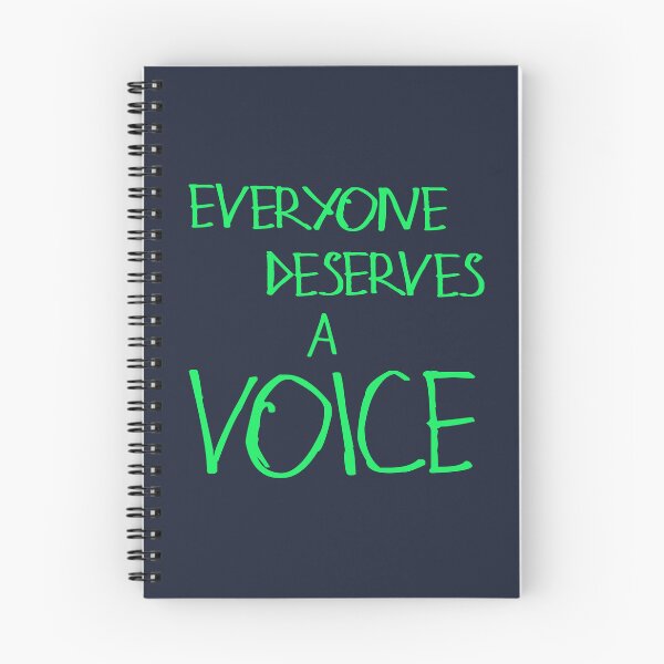 Item preview, Everyone Deserves A Voice designed and sold by kinpirks.