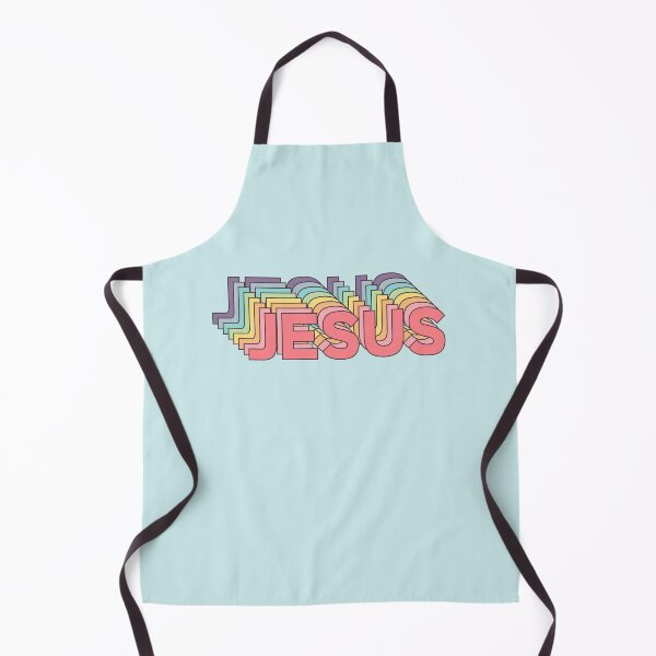 Item preview, Jesus Pastel Retro Style Typography | Christian Apparel  designed and sold by Allwhopraisehim.