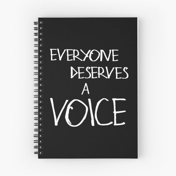 Item preview, Everyone Deserves A Voice designed and sold by kinpirks.