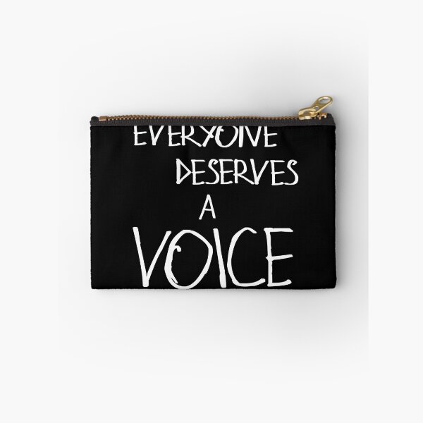 Item preview, Everyone Deserves A Voice designed and sold by kinpirks.