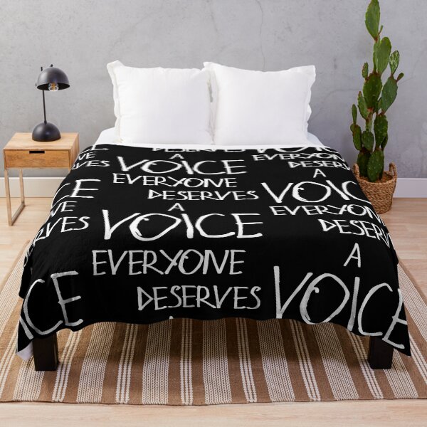Item preview, Everyone Deserves A Voice designed and sold by kinpirks.