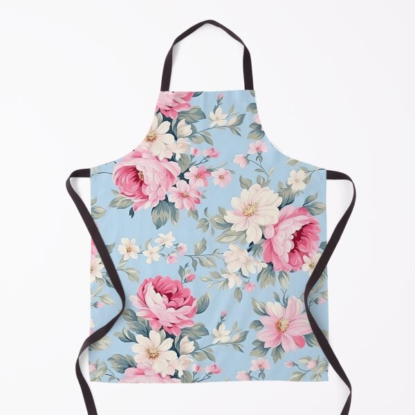 Item preview, Pink and Blue Floral designed and sold by BeagleDesigns.