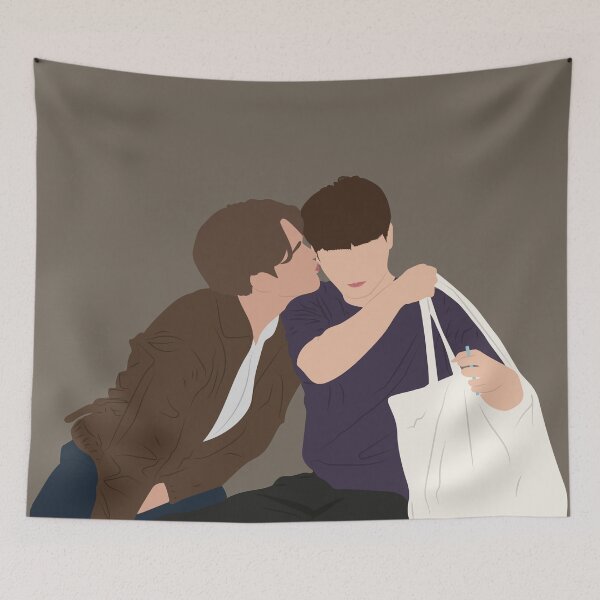 Item preview, Pisaeng stealing a cheek kiss from Kawi | be my favorite designed and sold by Pinu92.