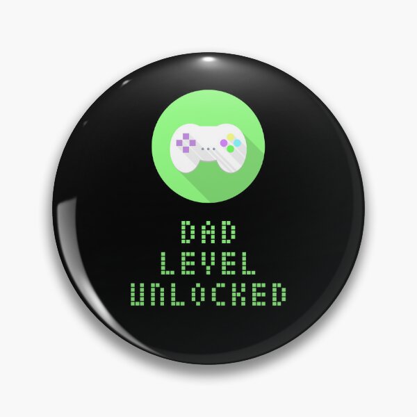 Item preview, Neon green "Dad Level Unlocked" designed and sold by 1Celery.