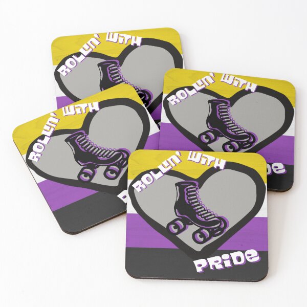 Item preview, Rollin' With Nonbinary Pride designed and sold by ChiralFilmworks.