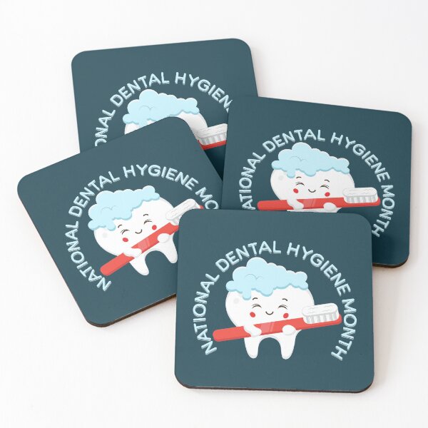 Item preview, National Dental Hygiene Month designed and sold by HolidayBug.
