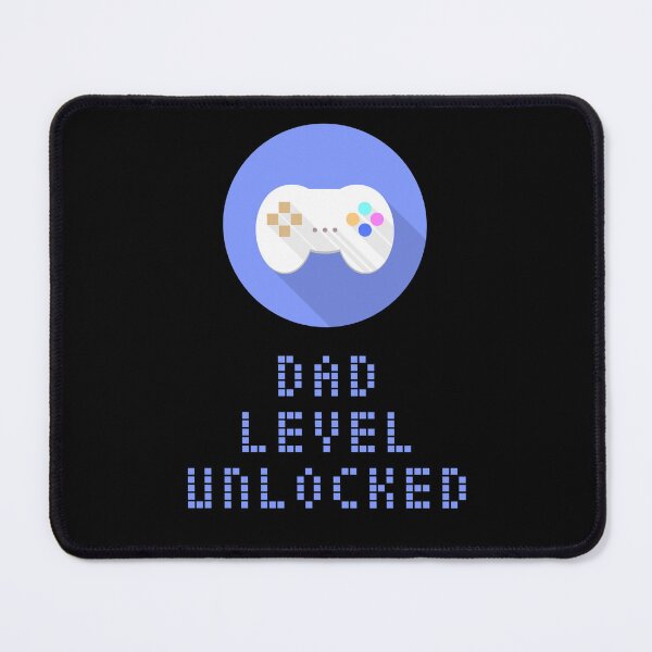 Item preview, Pastel blue "Dad Level Unlocked" designed and sold by 1Celery.