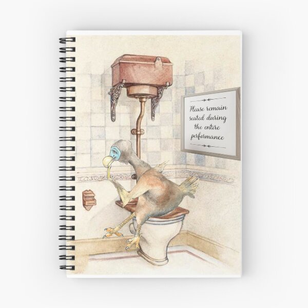 Item preview, Toilet manners with the Dodo designed and sold by DodoGallery.
