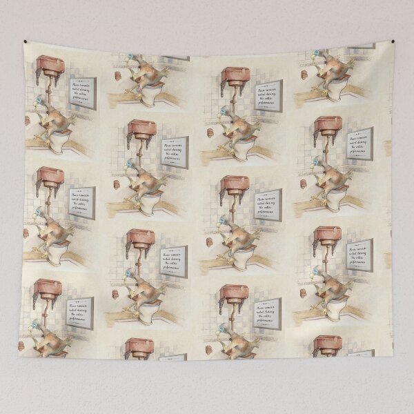 Item preview, Toilet manners with the Dodo designed and sold by DodoGallery.