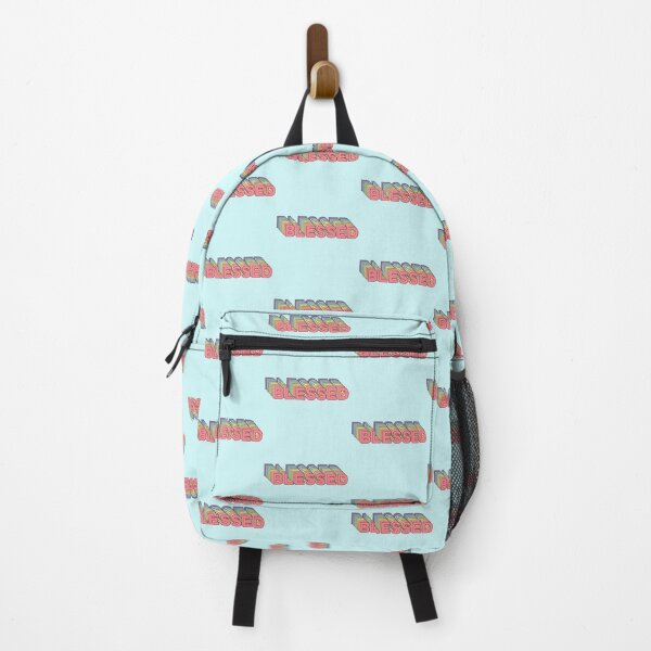 Item preview, Blessed Colorful Retro Pastel Style Typography | Christian Apparel  designed and sold by Allwhopraisehim.