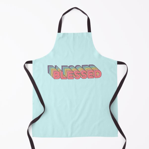 Item preview, Blessed Colorful Retro Pastel Style Typography | Christian Apparel  designed and sold by Allwhopraisehim.