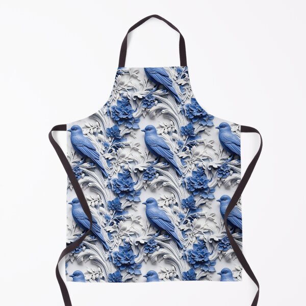 Item preview, Flight of Elegance 2 - Blue Bird Soaring over a Floral Arrangement 3D designed and sold by vadimcarazan.