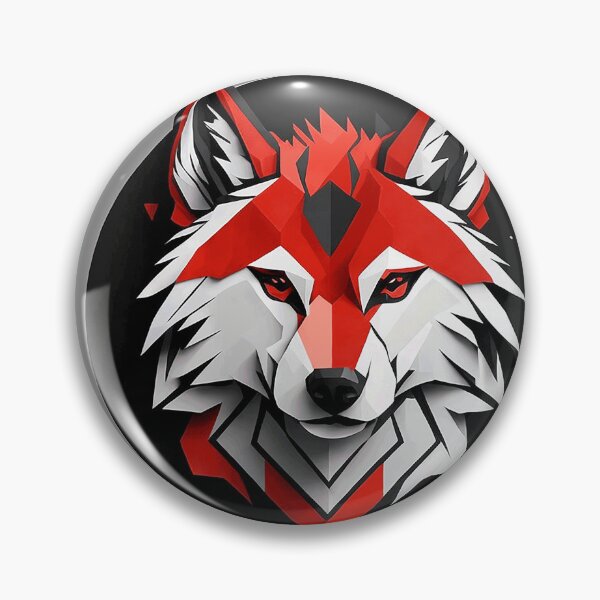 Item preview, Wolf logo designed and sold by ArtfullMinds.
