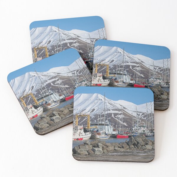 Item preview, Longyearbyen Harbour, Arctic Svalbard designed and sold by Martyn R Arnold Fine Art Nature & Landscape Photography.