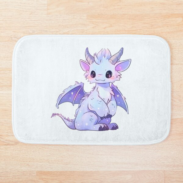 Item preview, Cute Kawaii Pastel Blue Dragon designed and sold by PastelMagic.
