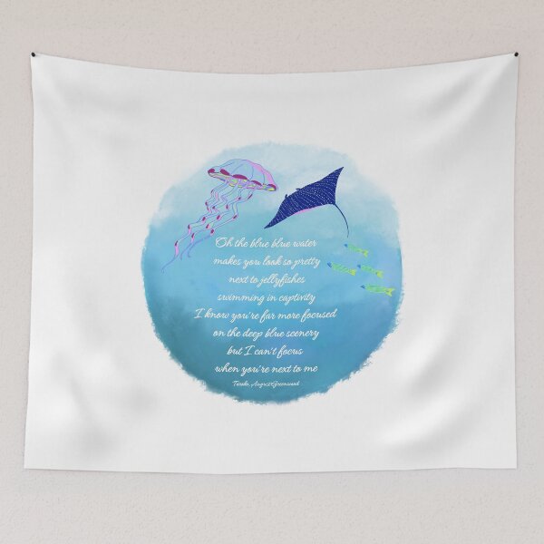 Item preview, An Adorable Aquarium Scene with Lyrics Taroko designed and sold by doria-photos.