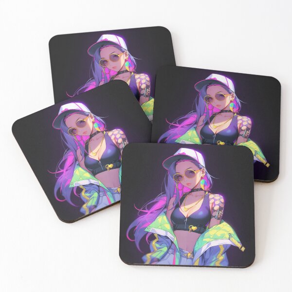 Item preview, 90s Anime Girl: Jasmine - Embrace the Timeless Beauty of a Captivating Character! designed and sold by RIAiCreations.