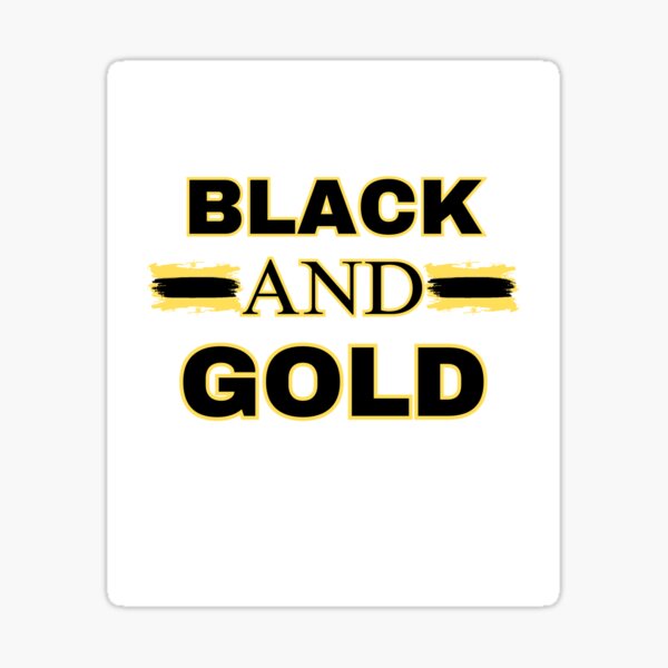 Item preview, Black & Gold designed and sold by watkisd.