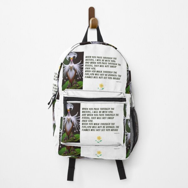 Item preview, "When you pass through the waters, I will be with you". designed and sold by Fernandavaladao.
