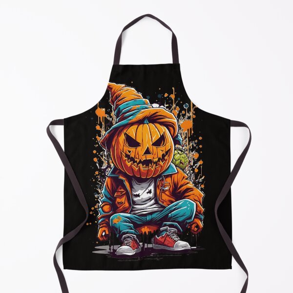 Item preview, Vibrant Pumpkin Vandalism: Colorful Graffiti designed and sold by zoughlal.