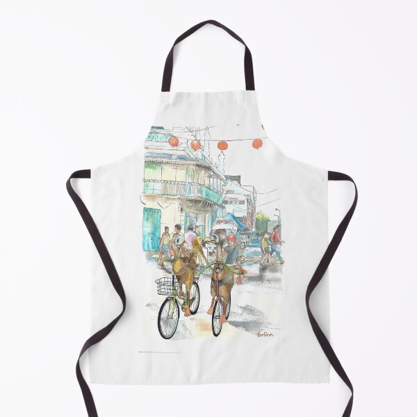 Item preview, Dodo and his girl bikes in the city designed and sold by DodoGallery.