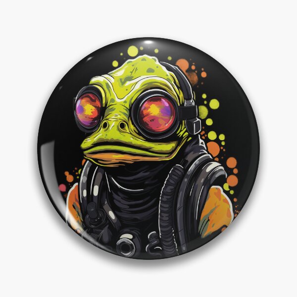 Artikelvorschau, Frogman – Leuchtender Trashcore entworfen und verkauft von Woodsit.