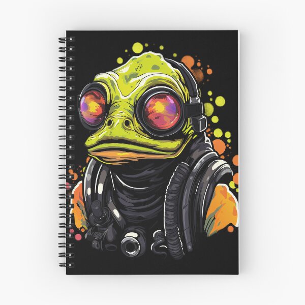 Item preview, Frogman - Luminous Trashcore designed and sold by Woodsit.