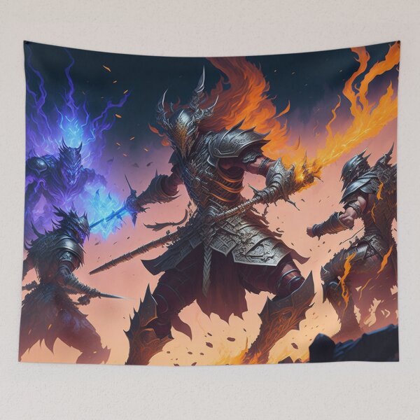 Item preview, Fire and ice are fighting 2 designed and sold by Mo-rx.