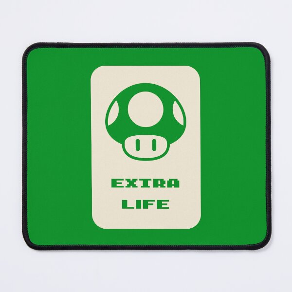 Item preview, 1UP EXTRA LIFE MUSHROOM designed and sold by StudioNola.