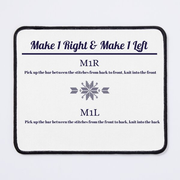 Item preview, Knitters Companion Make one Left - Right designed and sold by DesignXBecky.