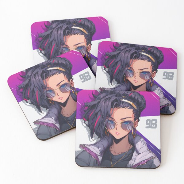 Item preview, 90s Anime Girl: Jessica - Embrace the Spirited Charm of a Timeless Character designed and sold by RIAiCreations.