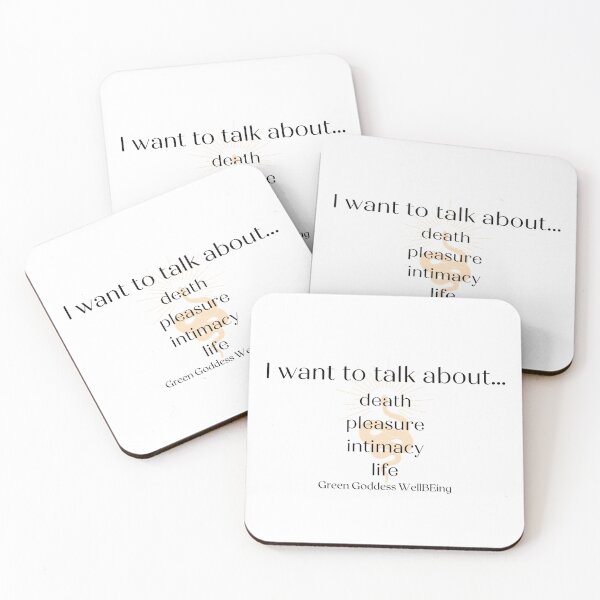 Item preview, I want to talk about... designed and sold by GGWellbeing.