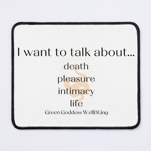 Item preview, I want to talk about... designed and sold by GGWellbeing.