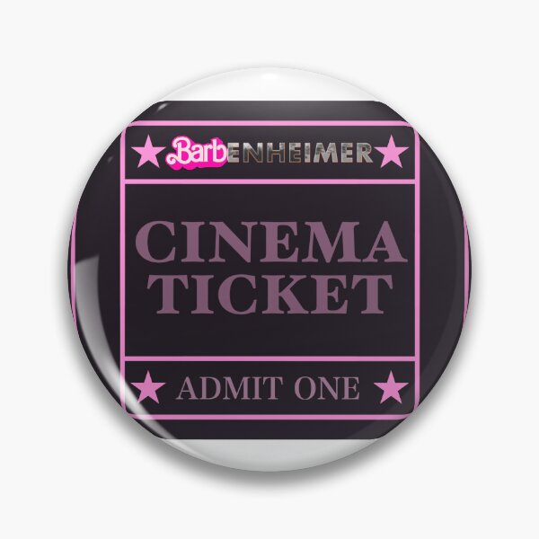 Item preview, Cinema ticket - Barbenheimer  designed and sold by Redfoxart21.