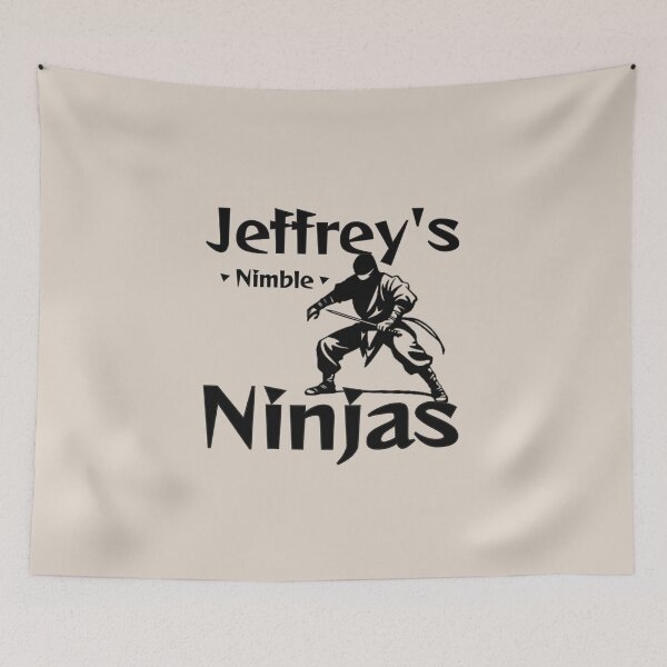 Item preview, Jeffrey’s Nimble Ninjas. Ninja. Sportsman  designed and sold by Tsifra.