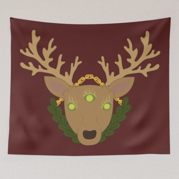 Item preview, Enchanted Three-Eyed Stag designed and sold by mcm653.