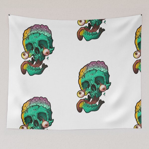 Item preview, Zombie Skull designed and sold by mswoodward.