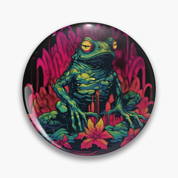 Item preview, Frogman - Luminous Trashcore designed and sold by Woodsit.