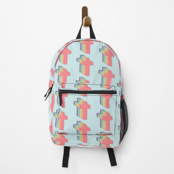 Item preview, Cross Pastel Retro Style | Christian Apparel | Jesus Loves You designed and sold by Allwhopraisehim.