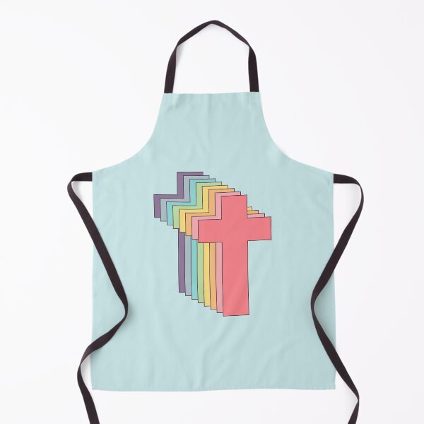 Item preview, Cross Pastel Retro Style | Christian Apparel | Jesus Loves You designed and sold by Allwhopraisehim.