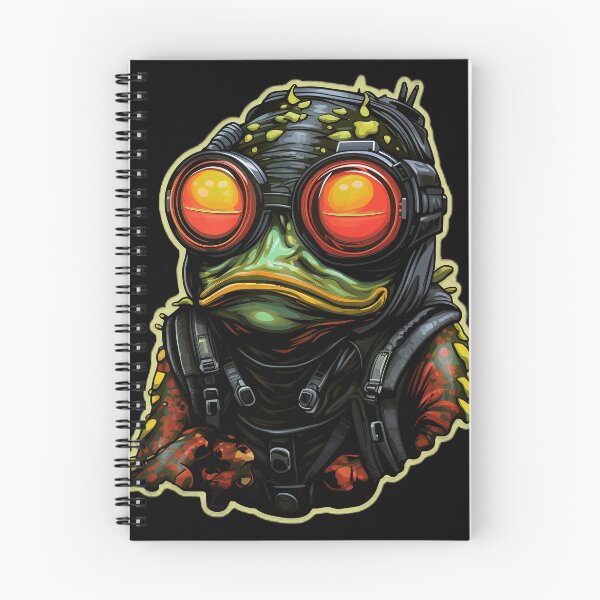 Item preview, Frogman - Luminous Trashcore designed and sold by Woodsit.
