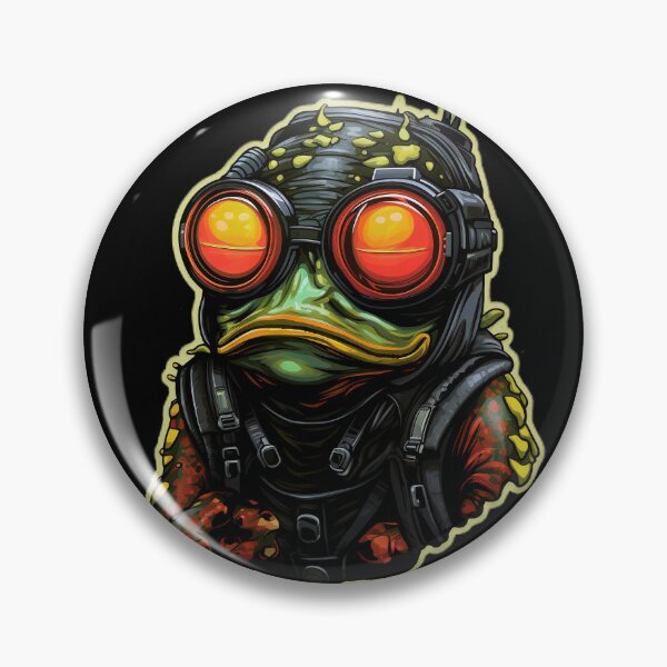 Item preview, Frogman - Luminous Trashcore designed and sold by Woodsit.