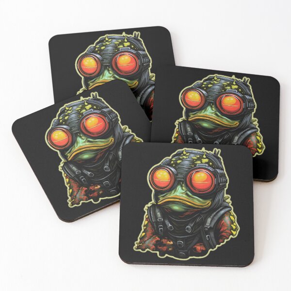Item preview, Frogman - Luminous Trashcore designed and sold by Woodsit.