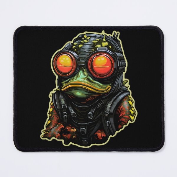 Item preview, Frogman - Luminous Trashcore designed and sold by Woodsit.