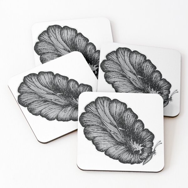 Item preview, Bindweed Butterfly Ink Drawing designed and sold by Jaraart.
