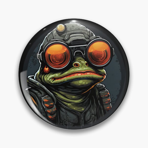 Item preview, Frogman - Luminous Trashcore designed and sold by Woodsit.
