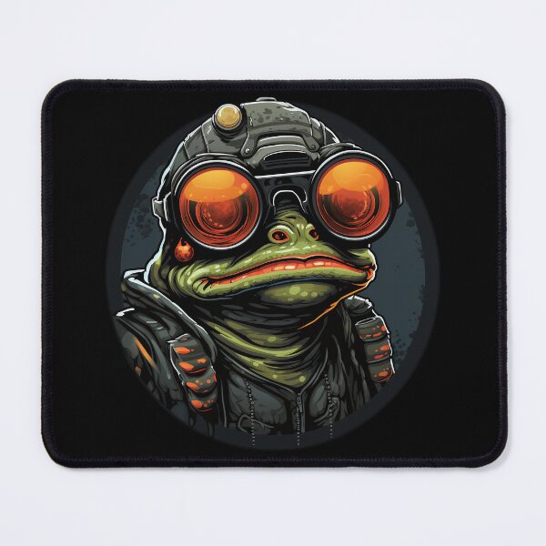 Item preview, Frogman - Luminous Trashcore designed and sold by Woodsit.