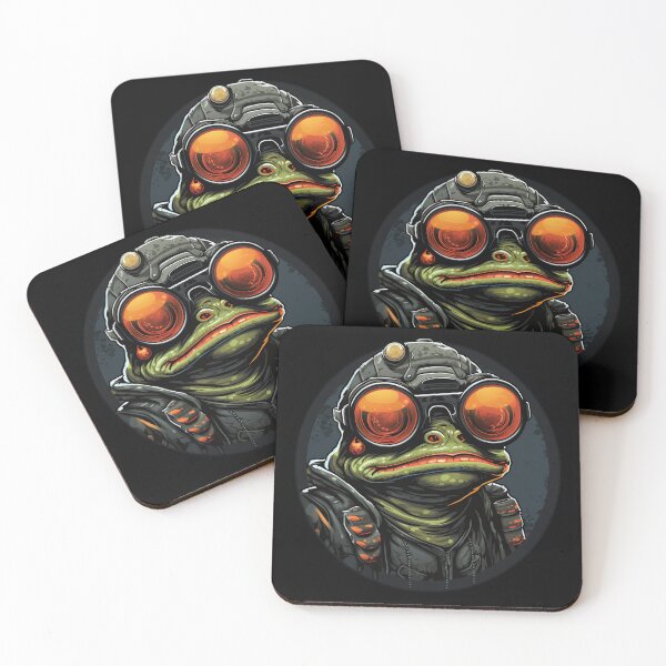 Item preview, Frogman - Luminous Trashcore designed and sold by Woodsit.